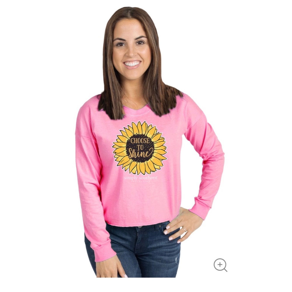 Simply southern sunflower shirt lg